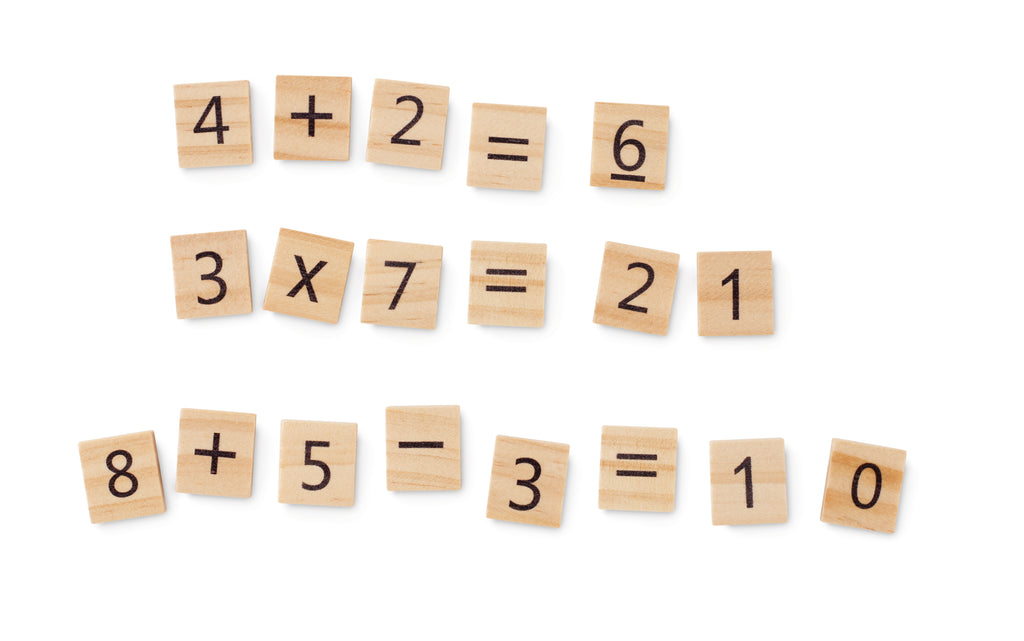 Joc educațional din lemn