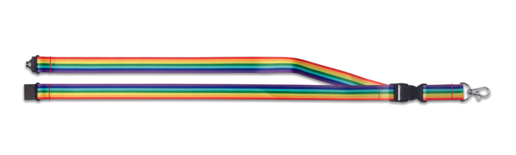 Lanyard RPET curcubeu