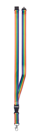 Lanyard RPET curcubeu