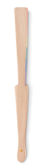 Evantai curcubeu din lemn