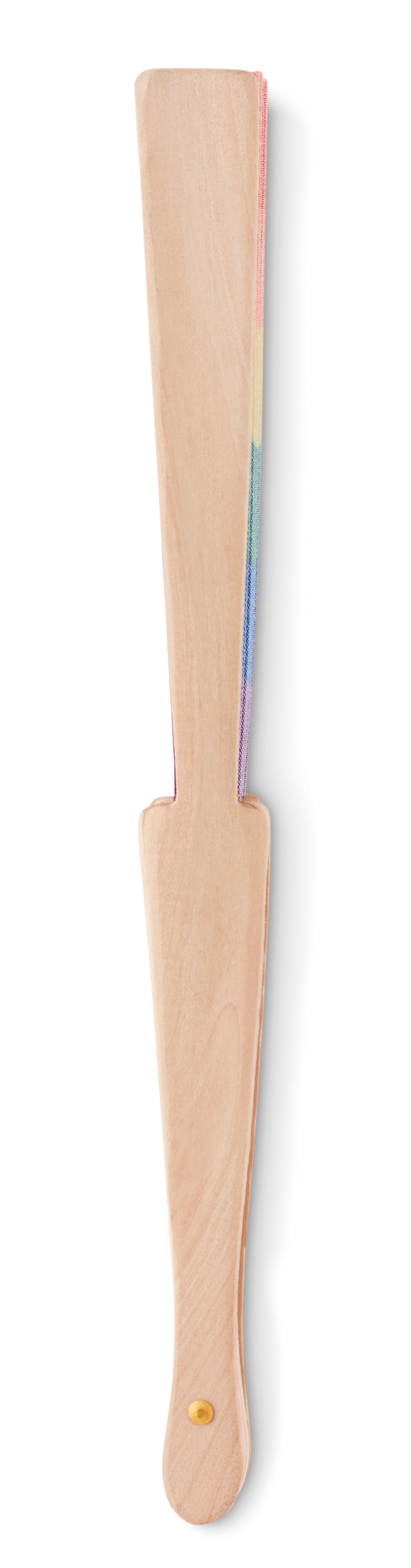 Evantai curcubeu din lemn