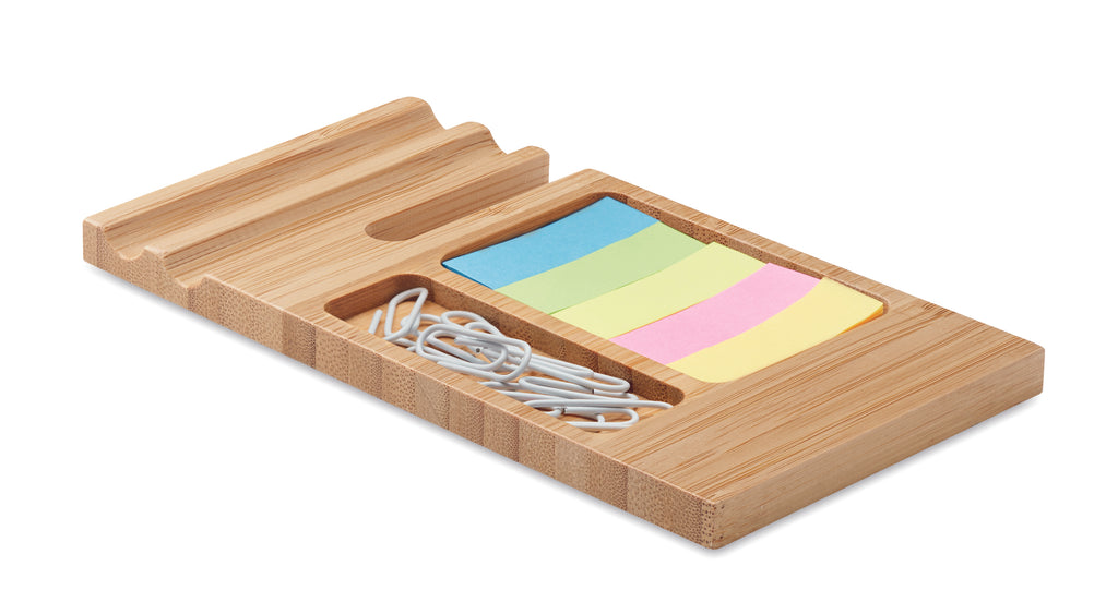 Suport telefon din bambus