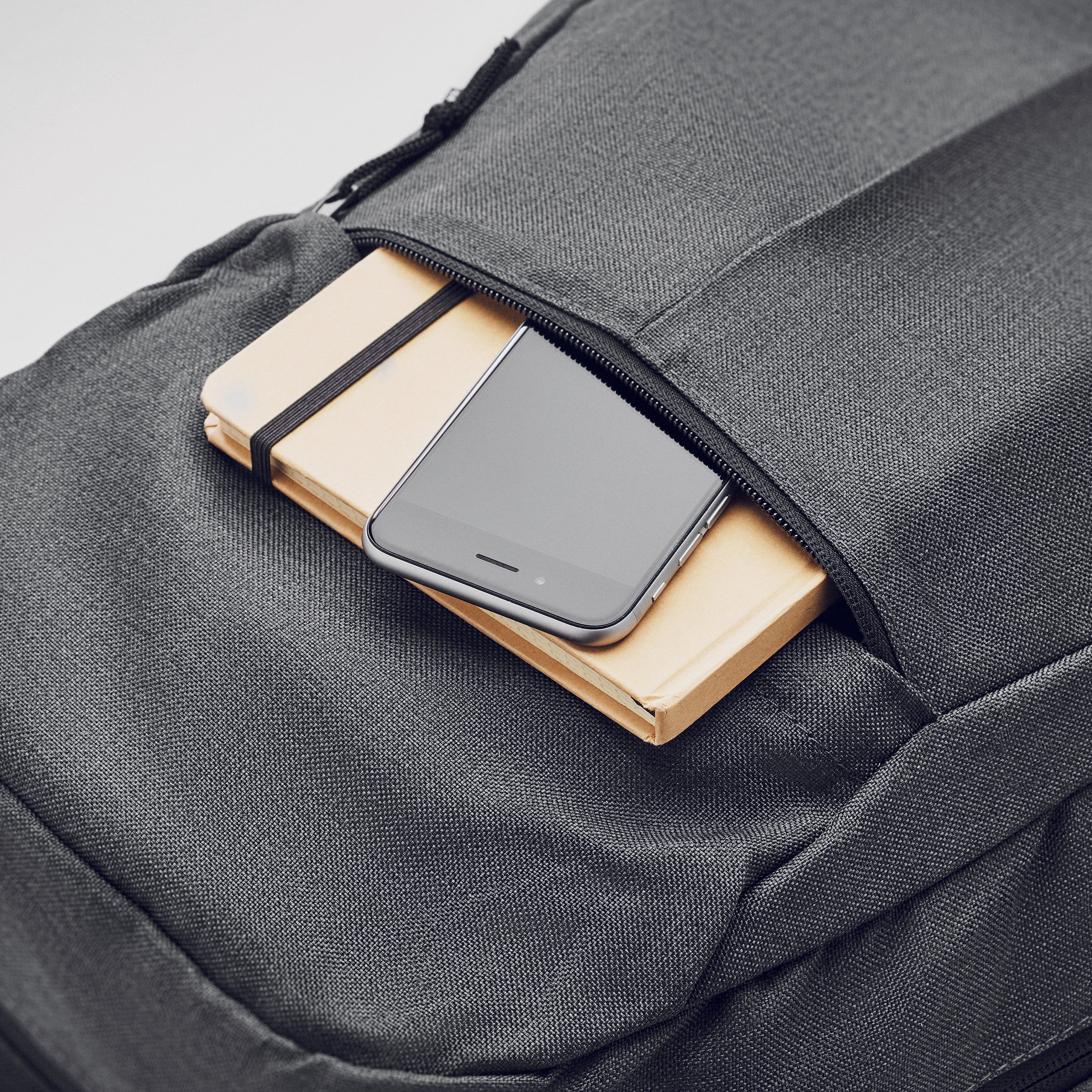 Rucsac 600D RPET în 2 tonuri