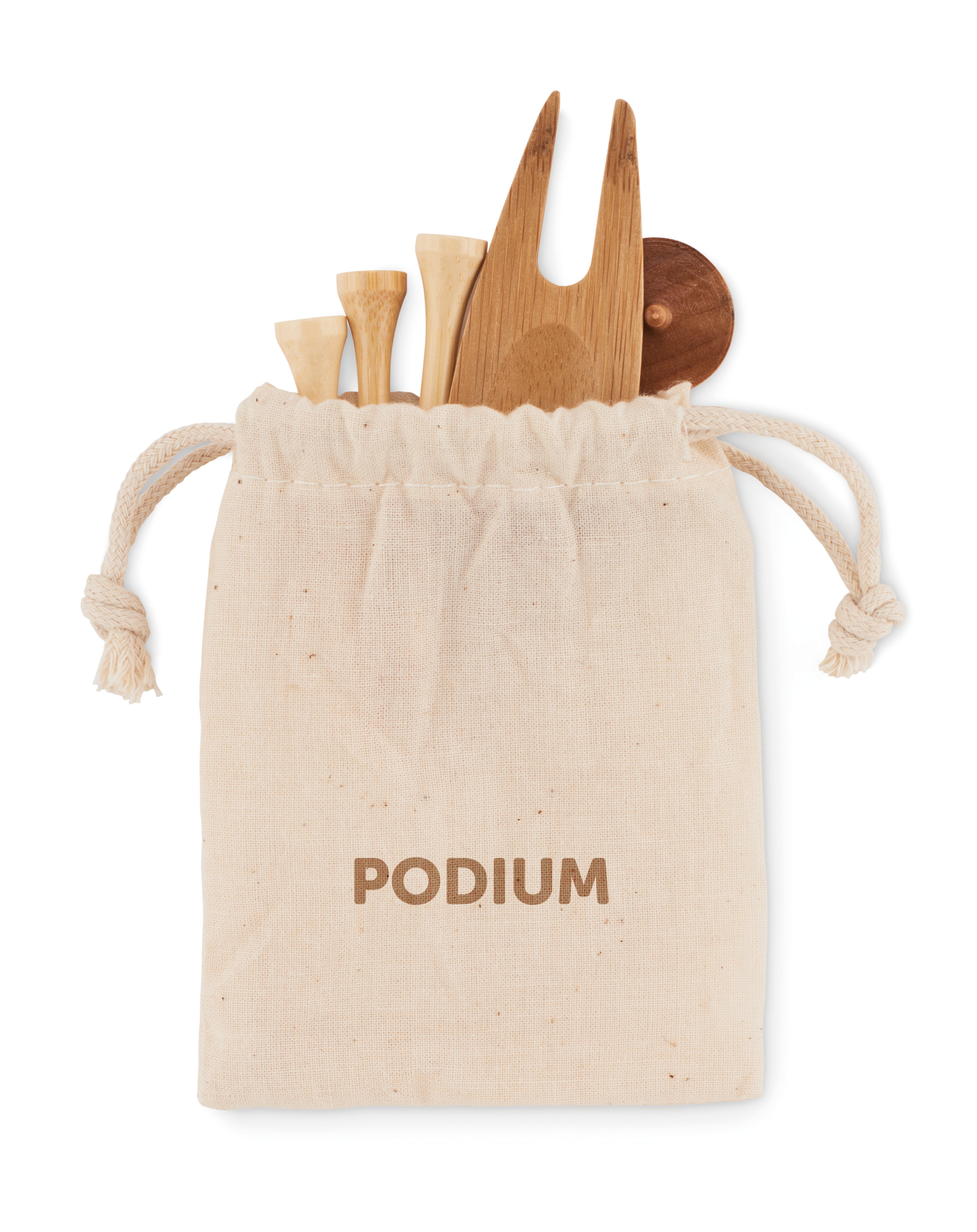 Set accesorii golf în husă