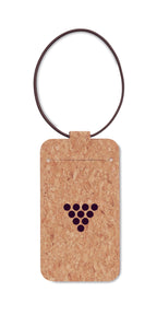 Etichetă bagaje din plută