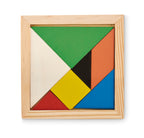 Puzzle Tangram în lemn