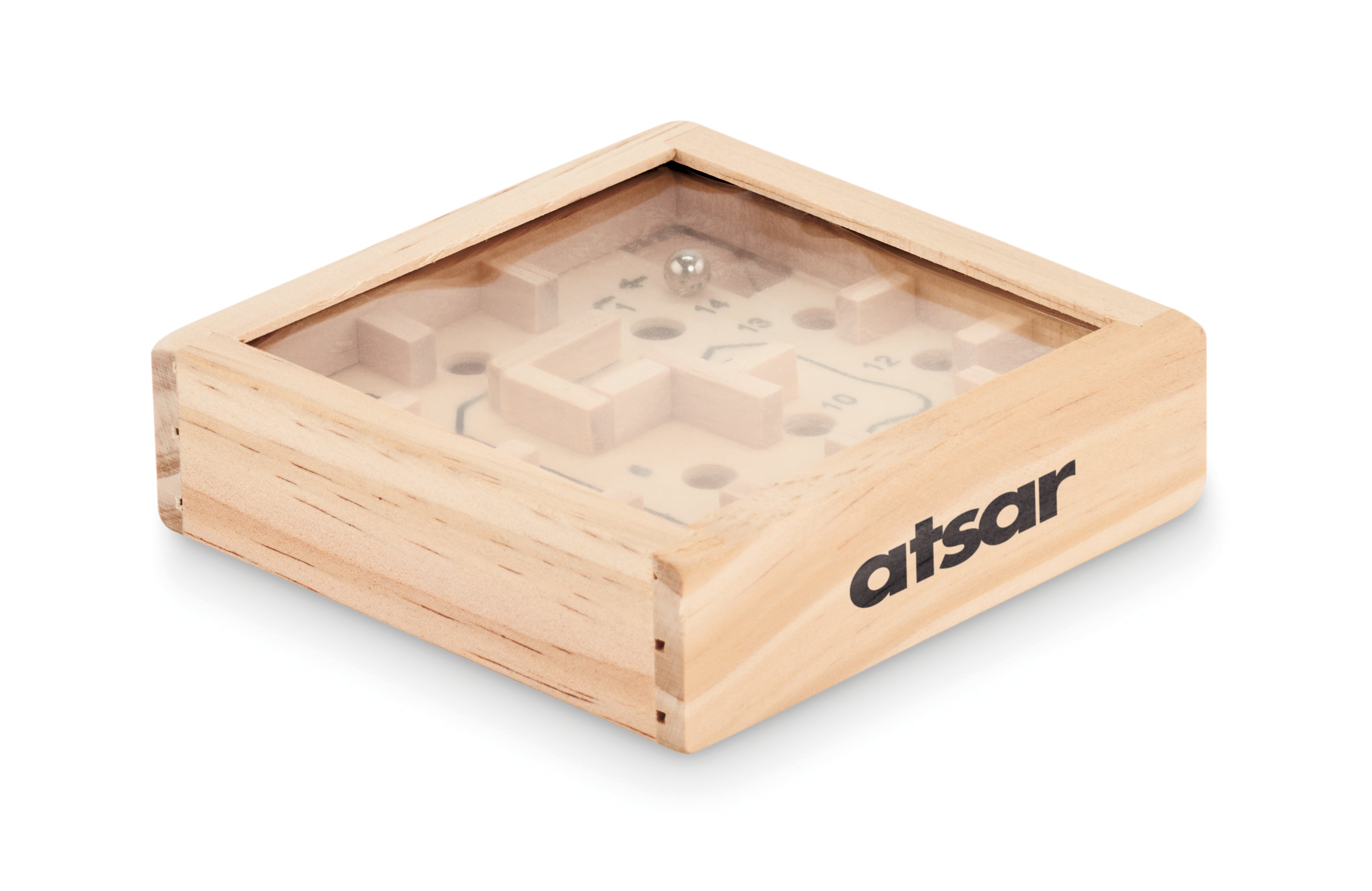 Joc labirint din lemn de pin