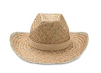 Pălărie cowboy, paie naturale