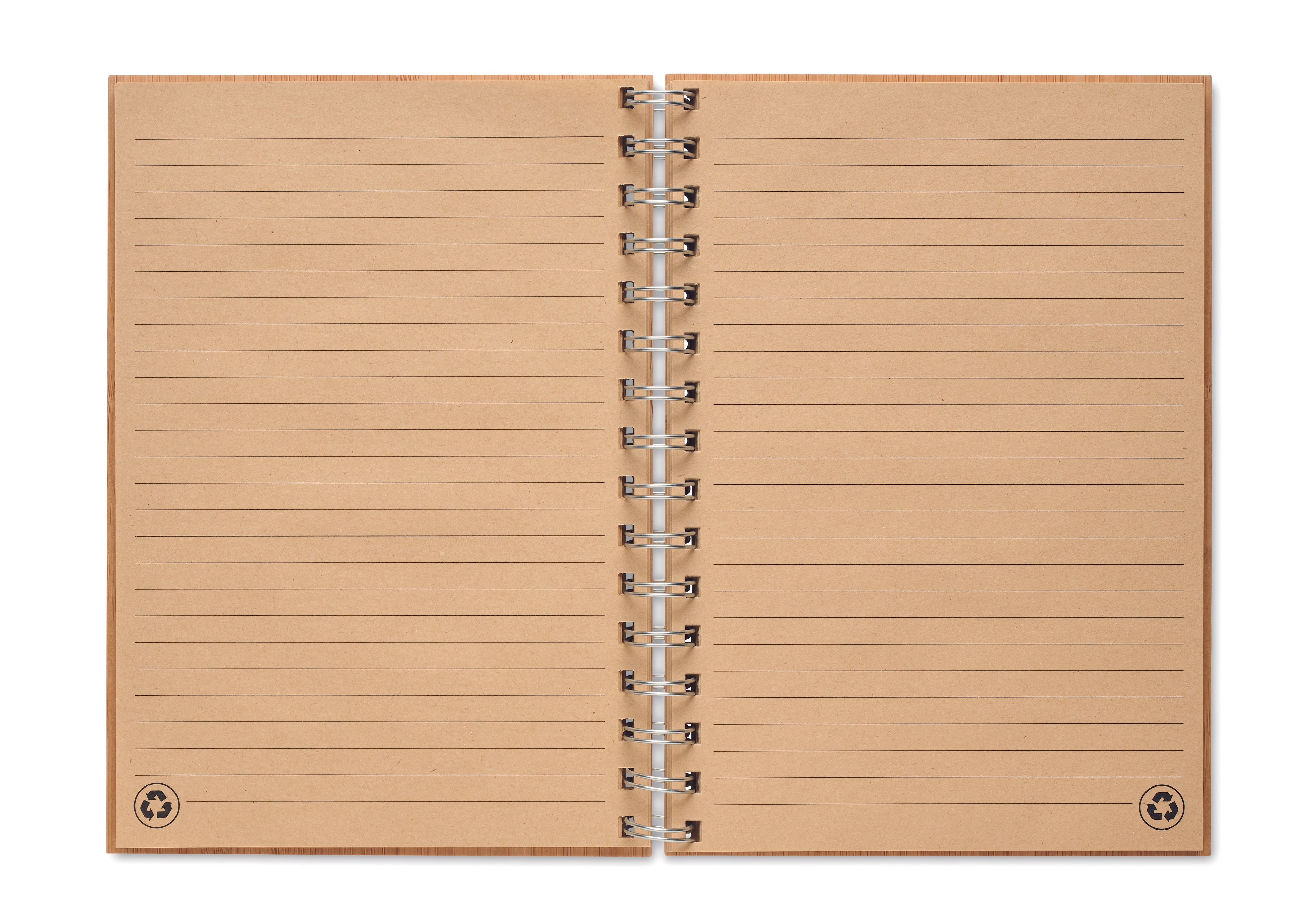 Notes A5 din bambus cu spira