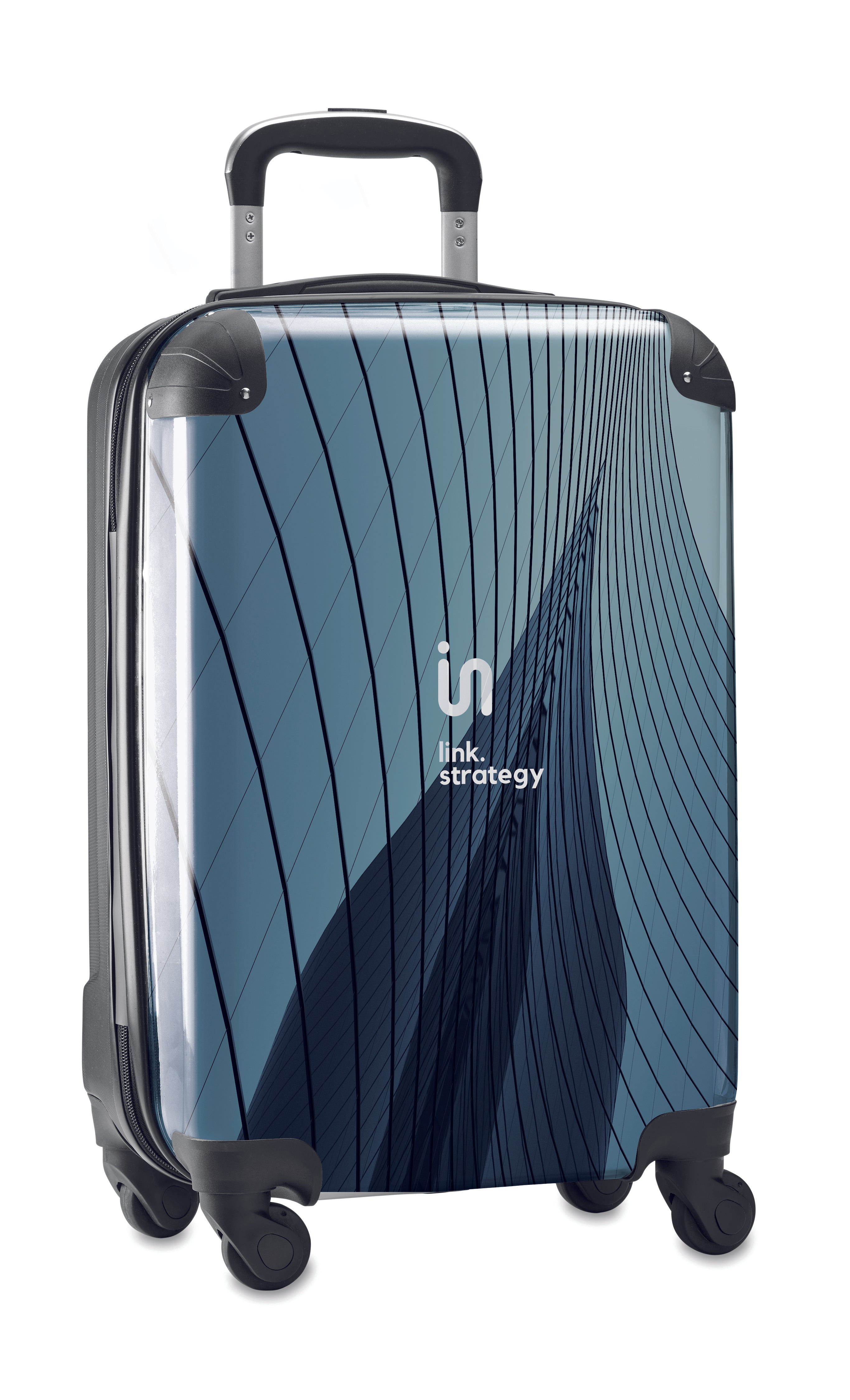 Trolley ABS cu insert foto