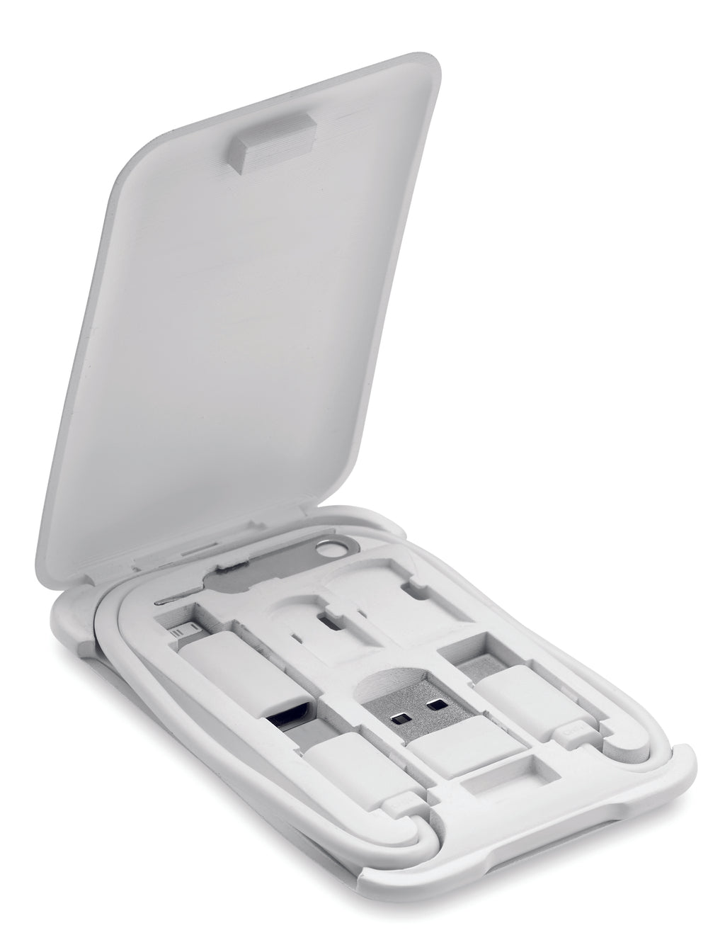 Cablu 3în1, suport pt. telefon