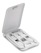 Cablu 3în1, suport pt. telefon