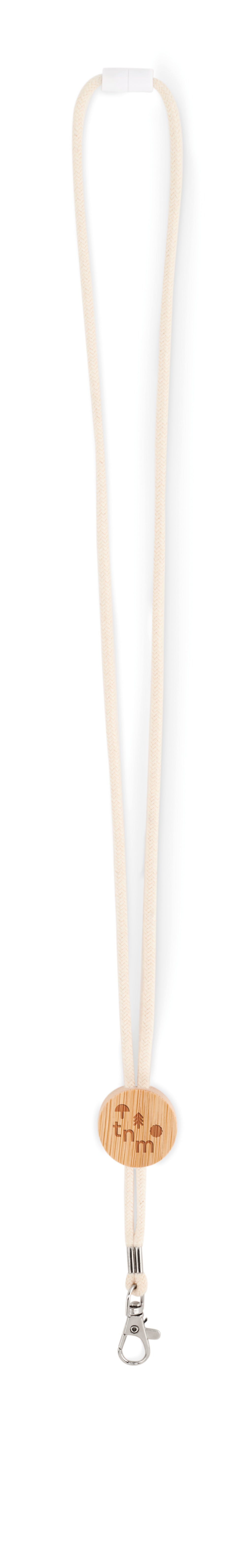 Lanyard din bumbac, carabina