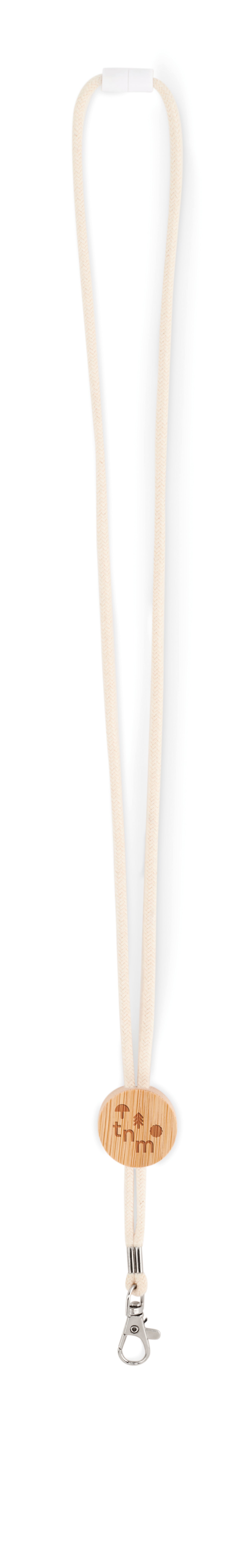 Lanyard din bumbac, carabina