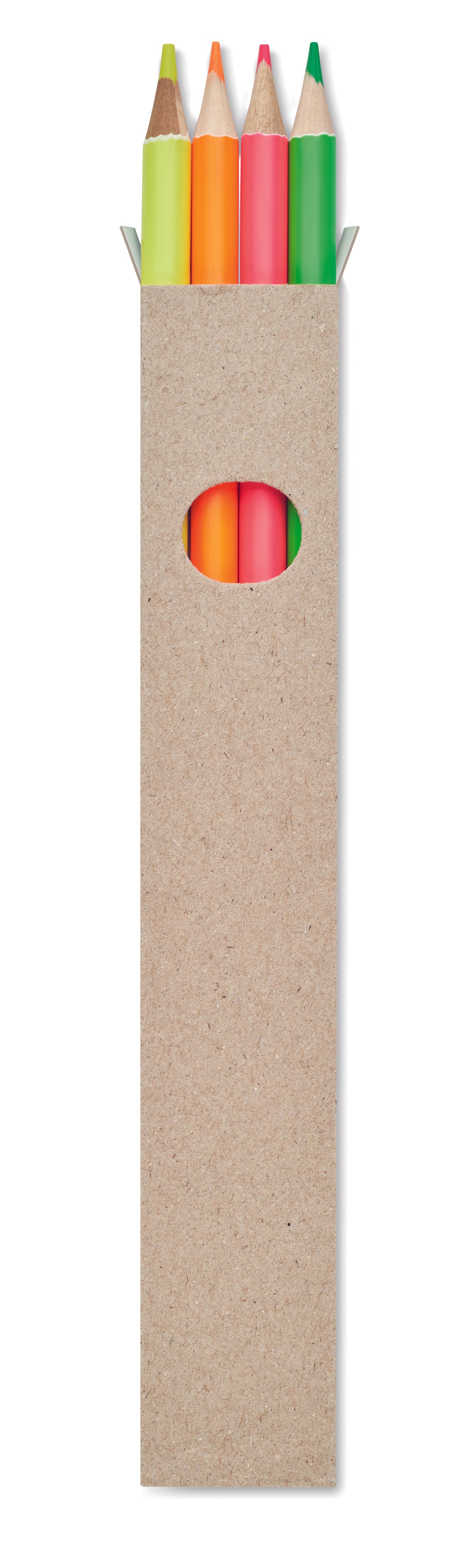 4 creioane tip marker în cutie