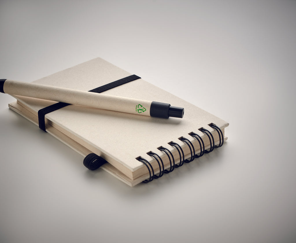 Notes A6 din carton reciclat