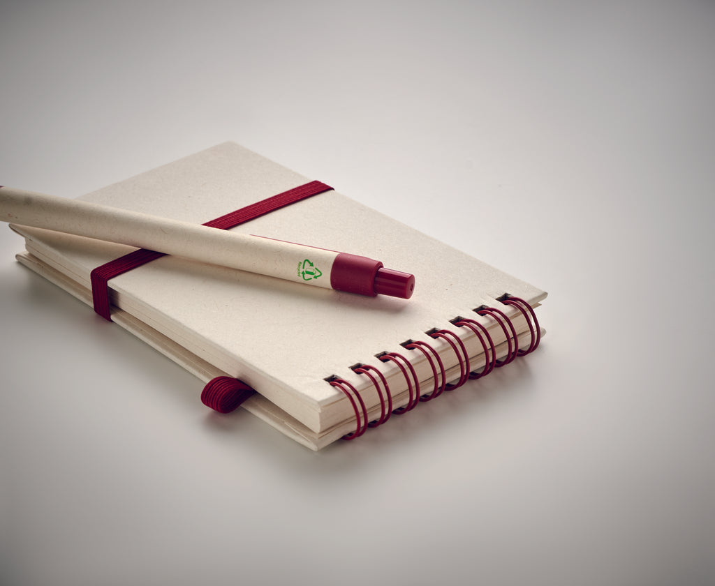 Notes A6 din carton reciclat