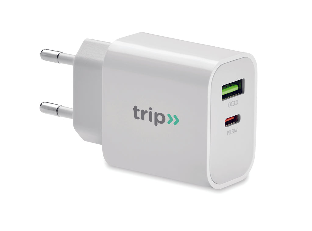 Adaptor USB cu 2 porturi