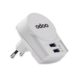 Adaptor USB Skross Euro(2xA) 12W