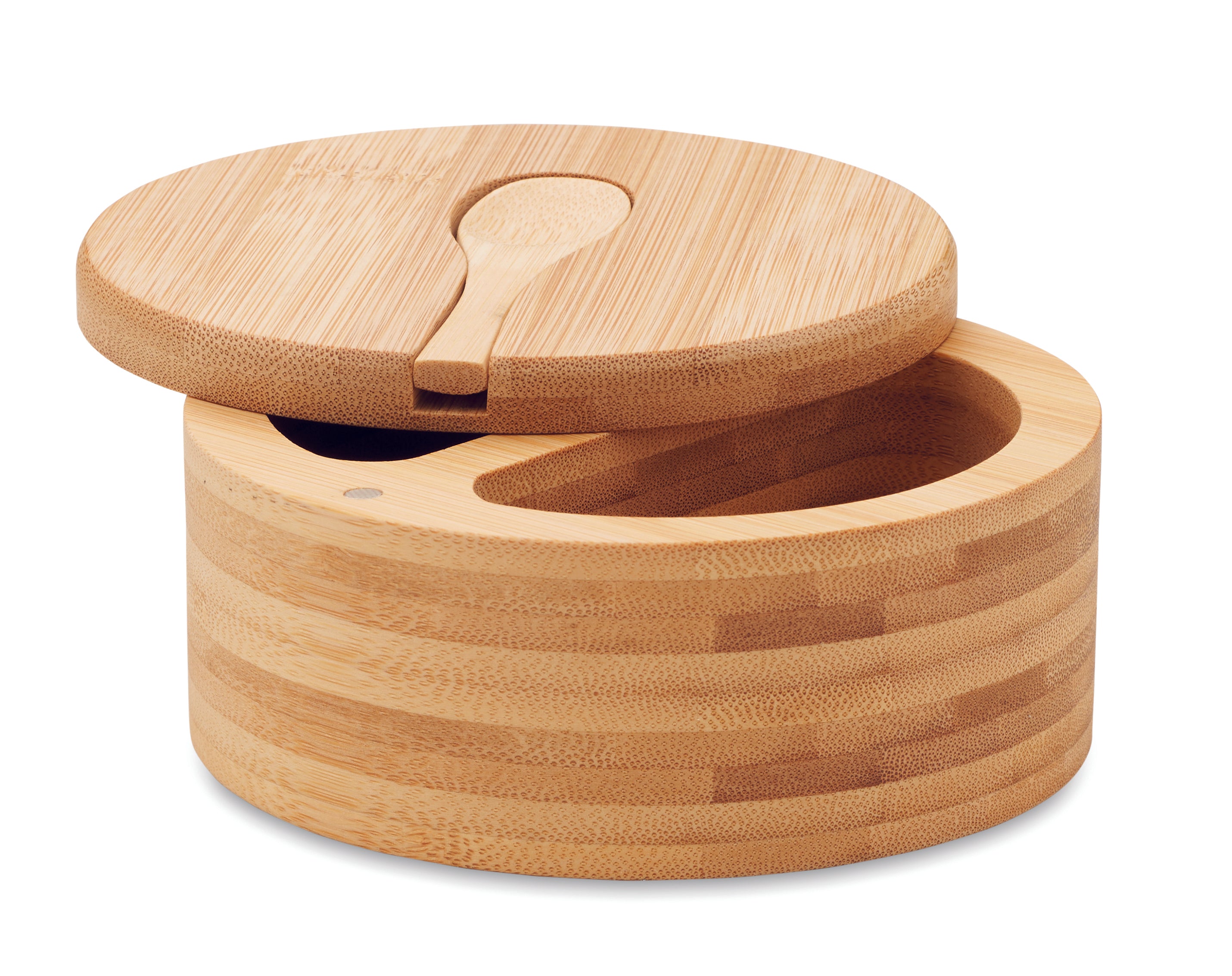 Cutie din bambus pentru sare și