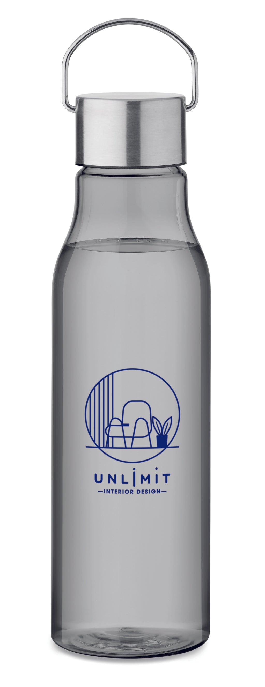 Sticlă RPET cu capac PP 600 ml