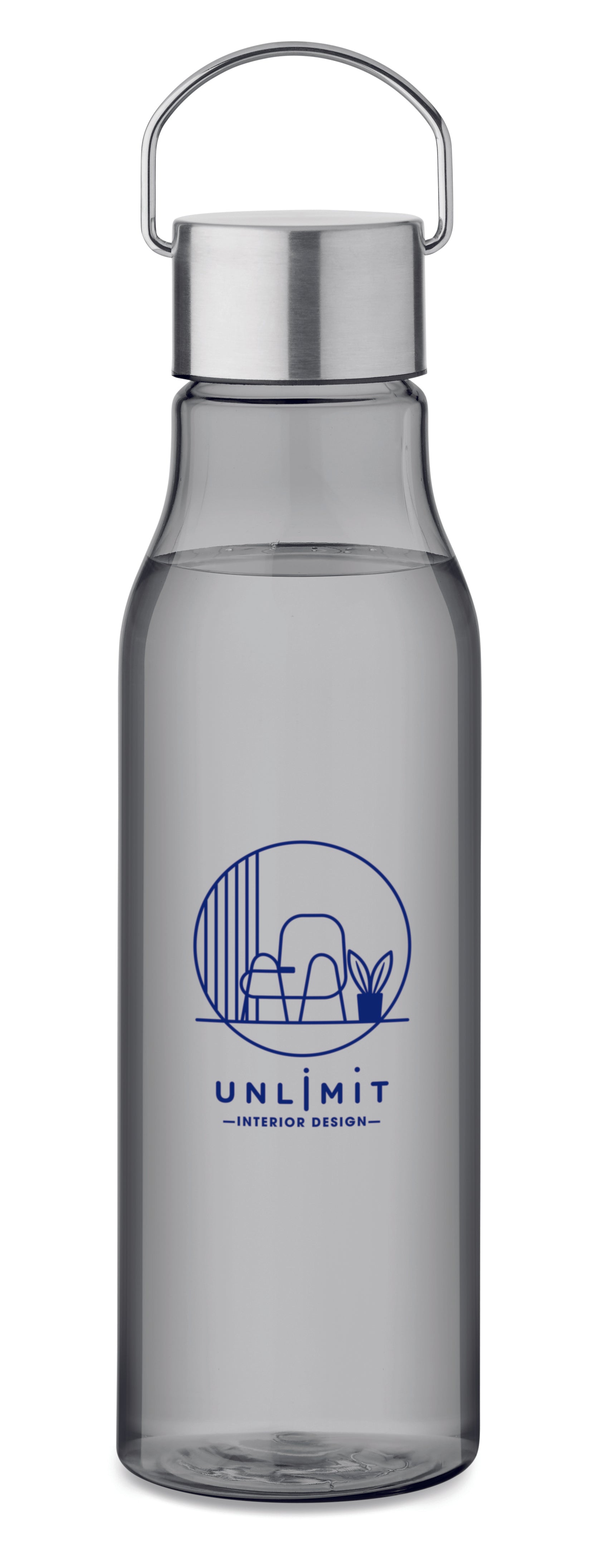 Sticlă RPET cu capac PP 600 ml