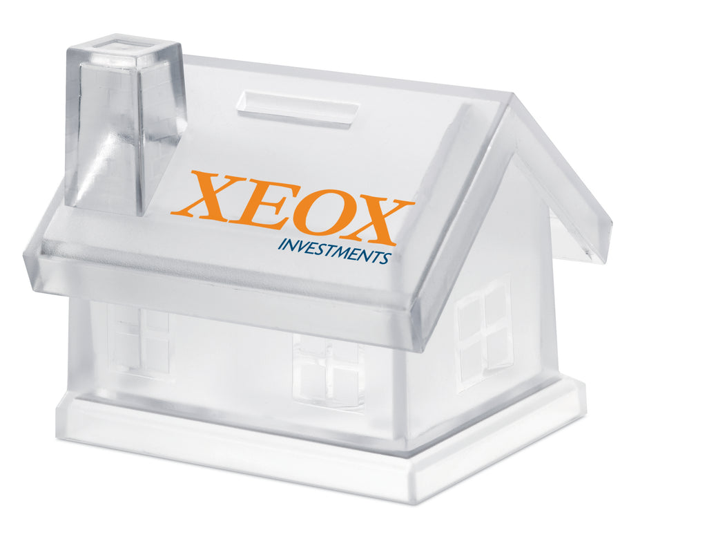 Pușculiță casă din plastic