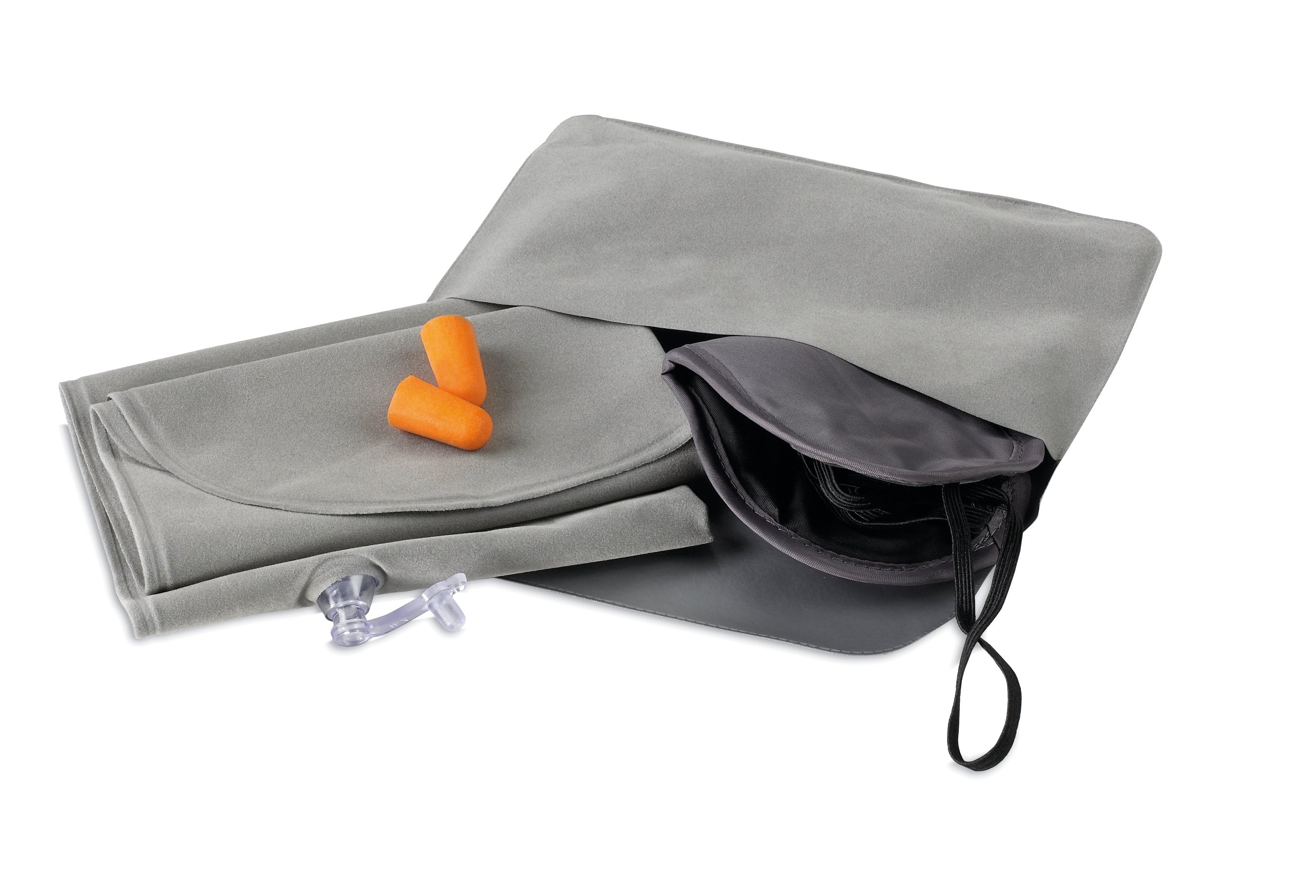 Set pernă, ochelari de noapte