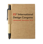 Bloc notițe cu mini pix