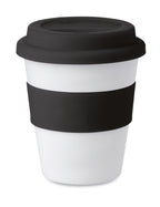 Pahar din PP cu capac silicon