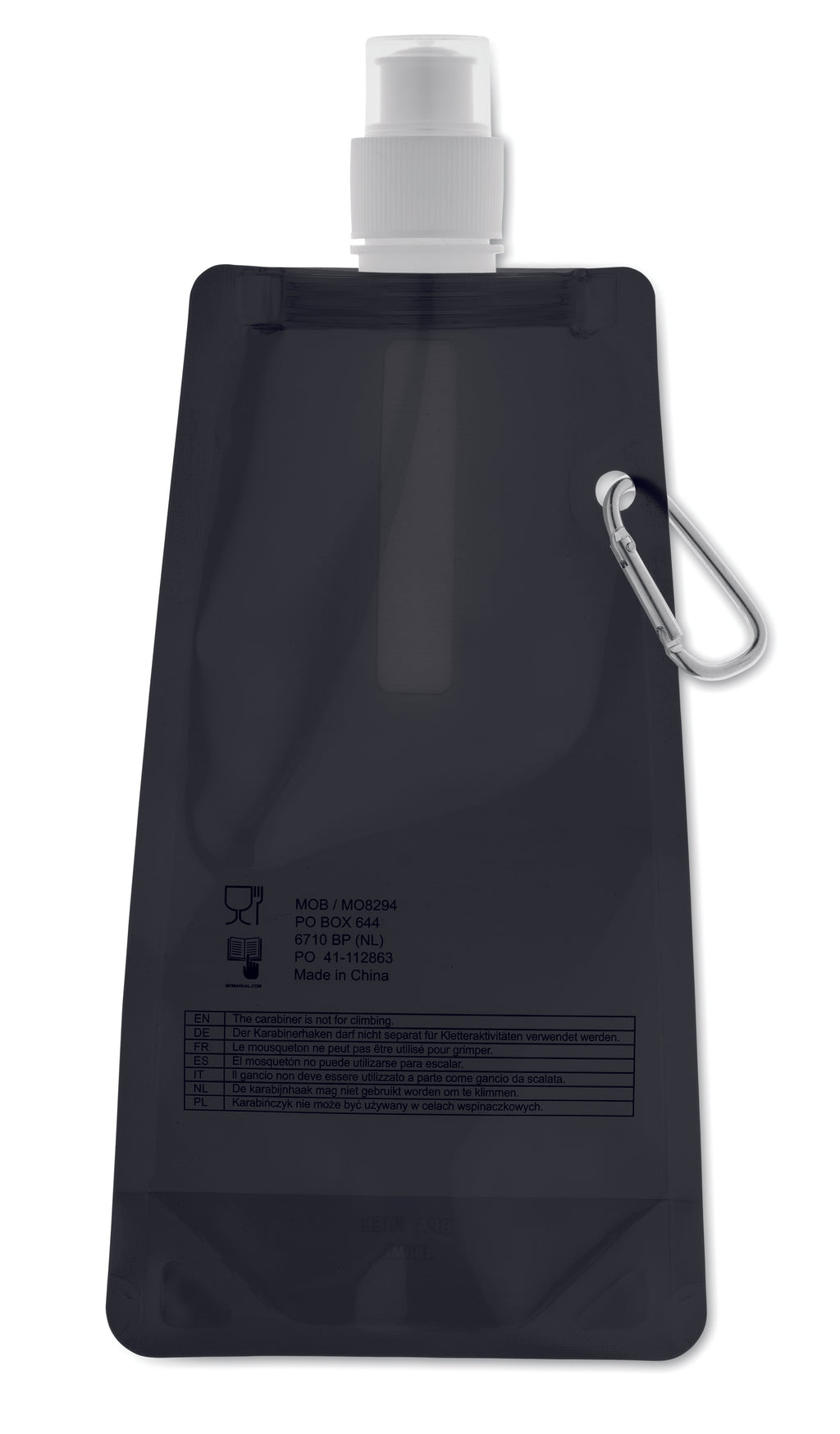 Sticlă de apă pliabilă