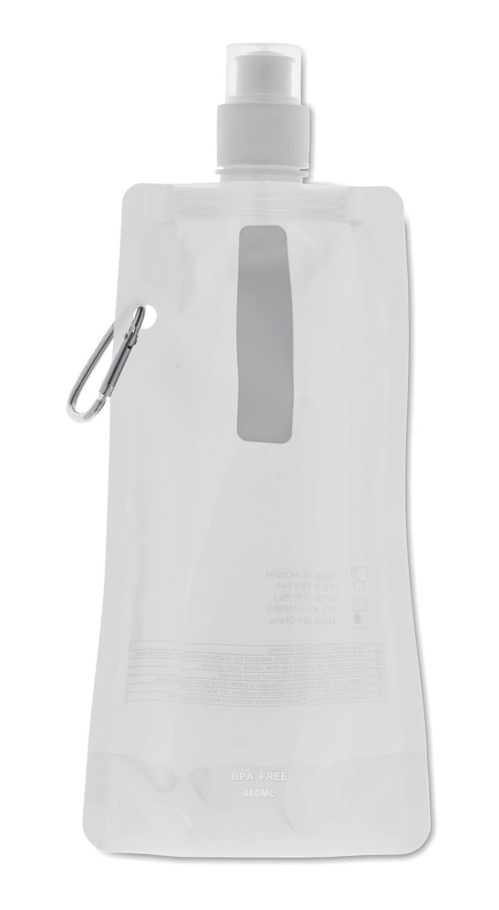 Sticlă de apă pliabilă