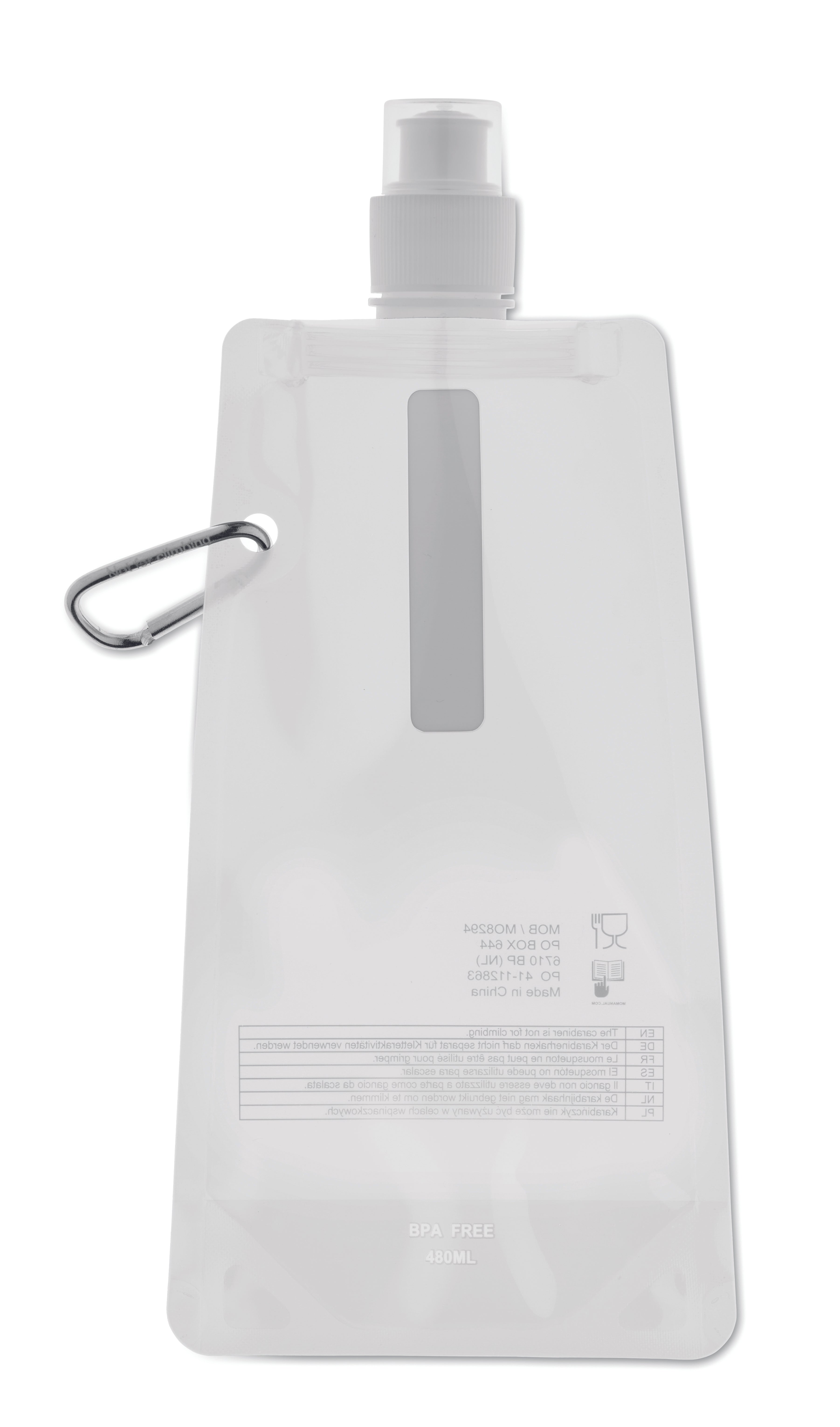 Sticlă de apă pliabilă