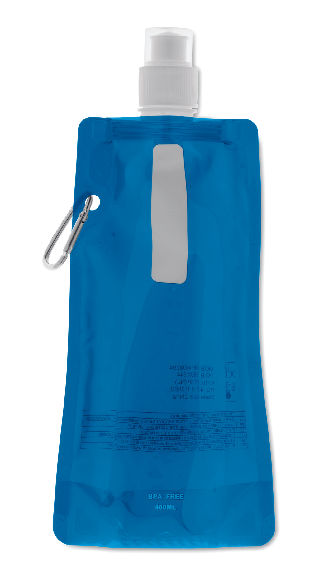 Sticlă de apă pliabilă