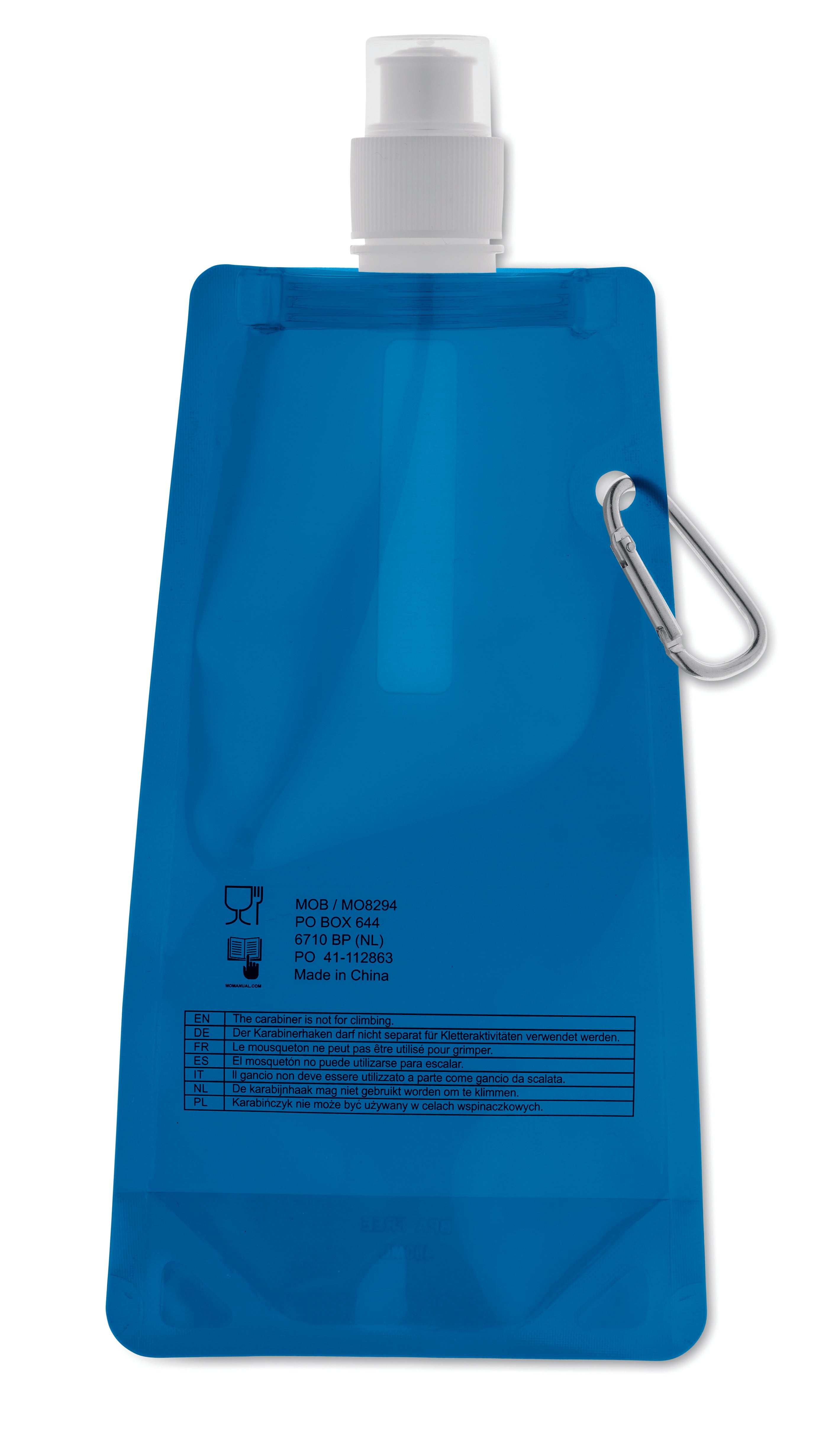 Sticlă de apă pliabilă