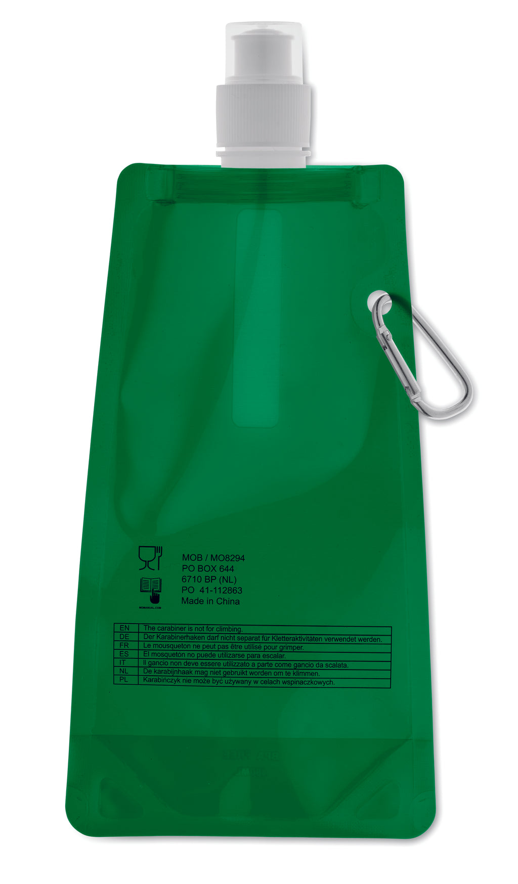 Sticlă de apă pliabilă