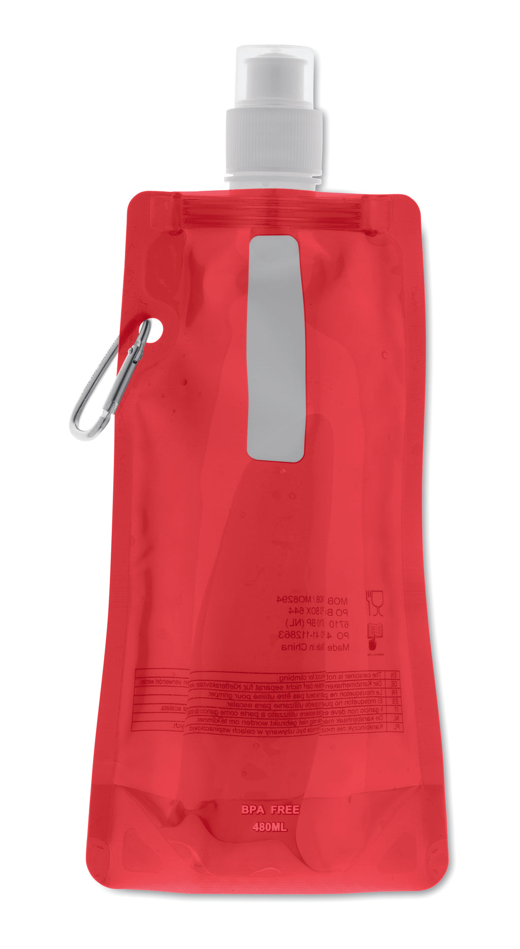 Sticlă de apă pliabilă