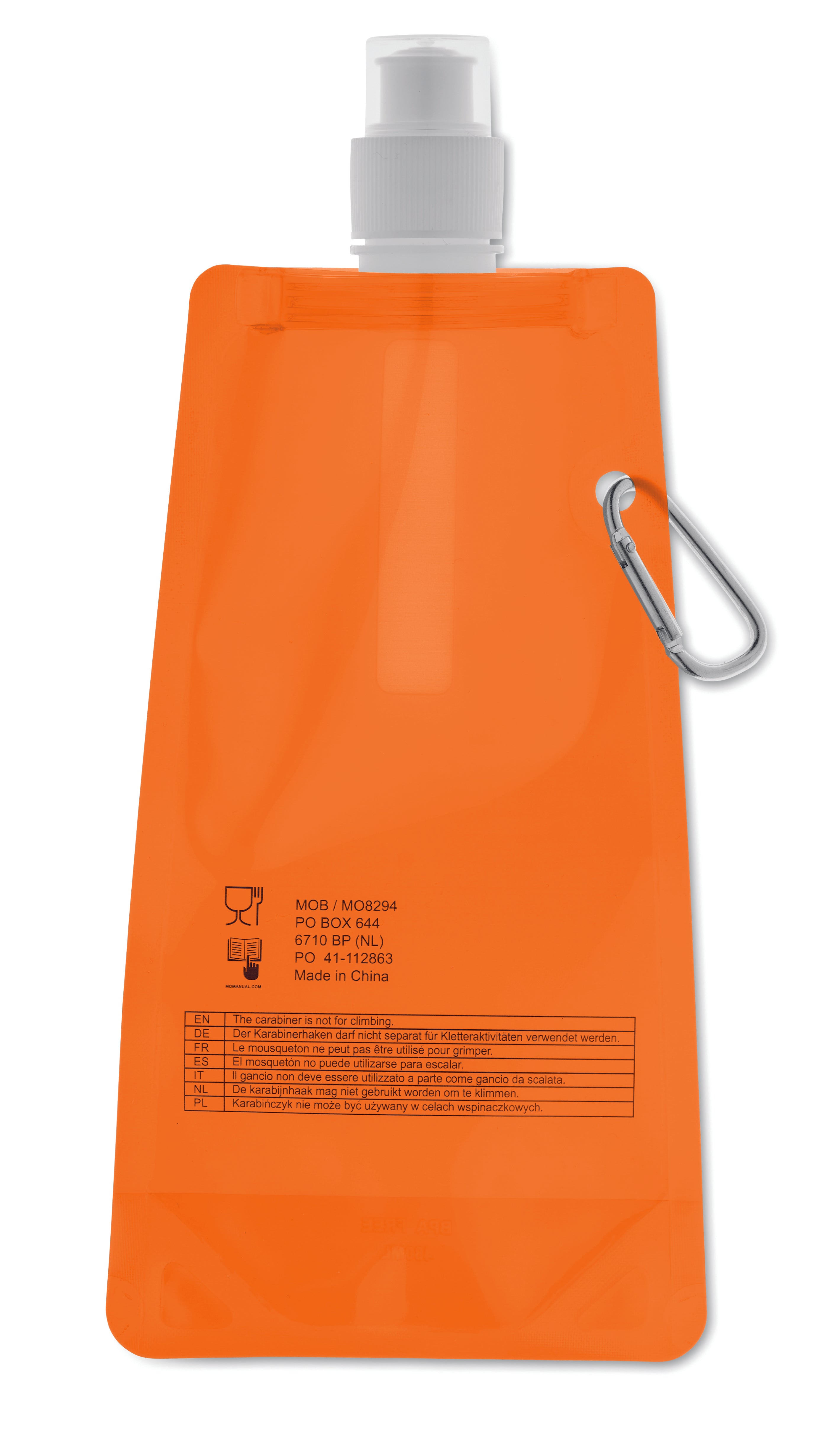 Sticlă de apă pliabilă