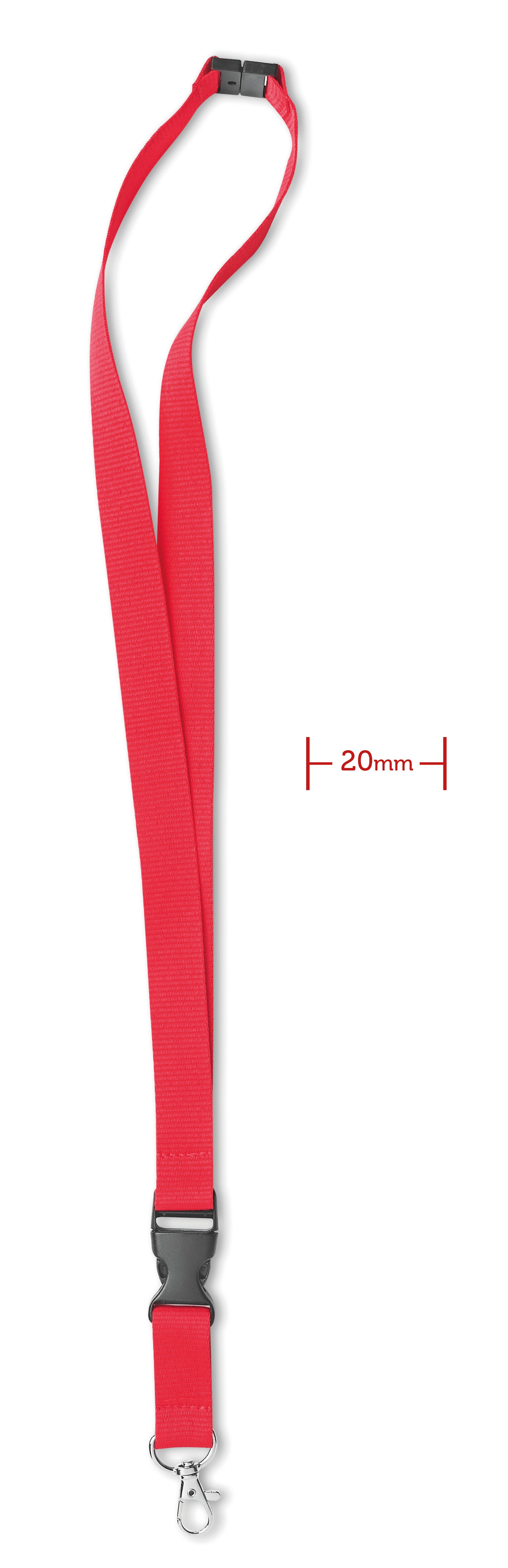 Lanyard cu agăţătoare metalică