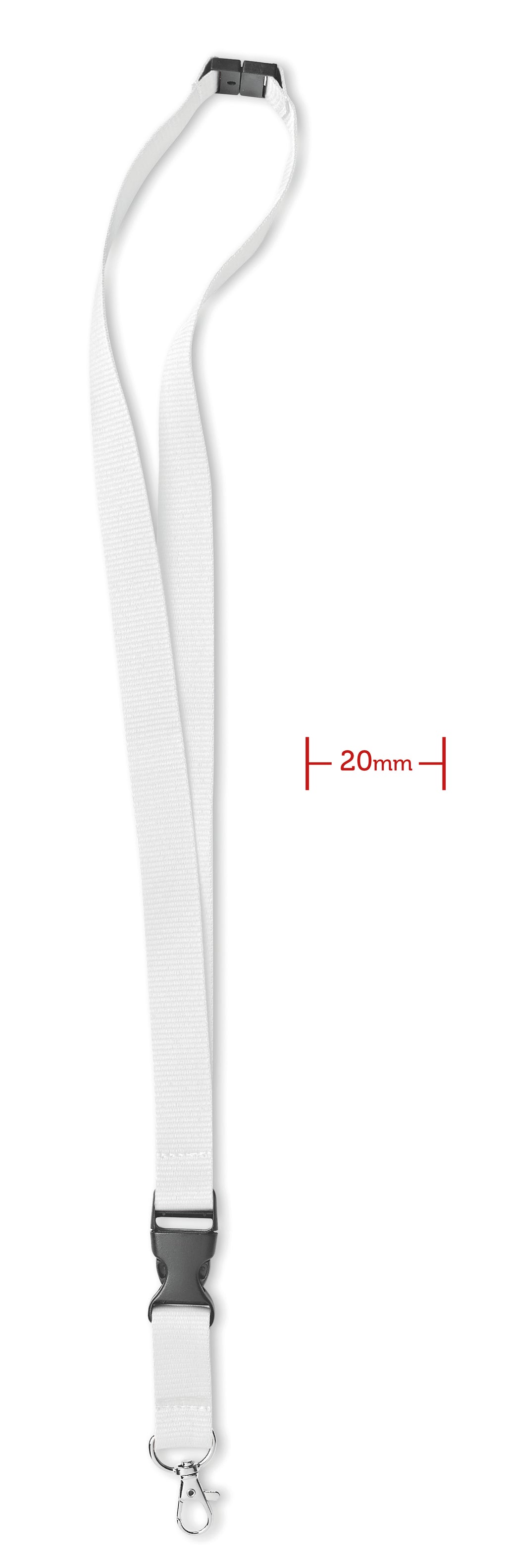 Lanyard cu agăţătoare metalică