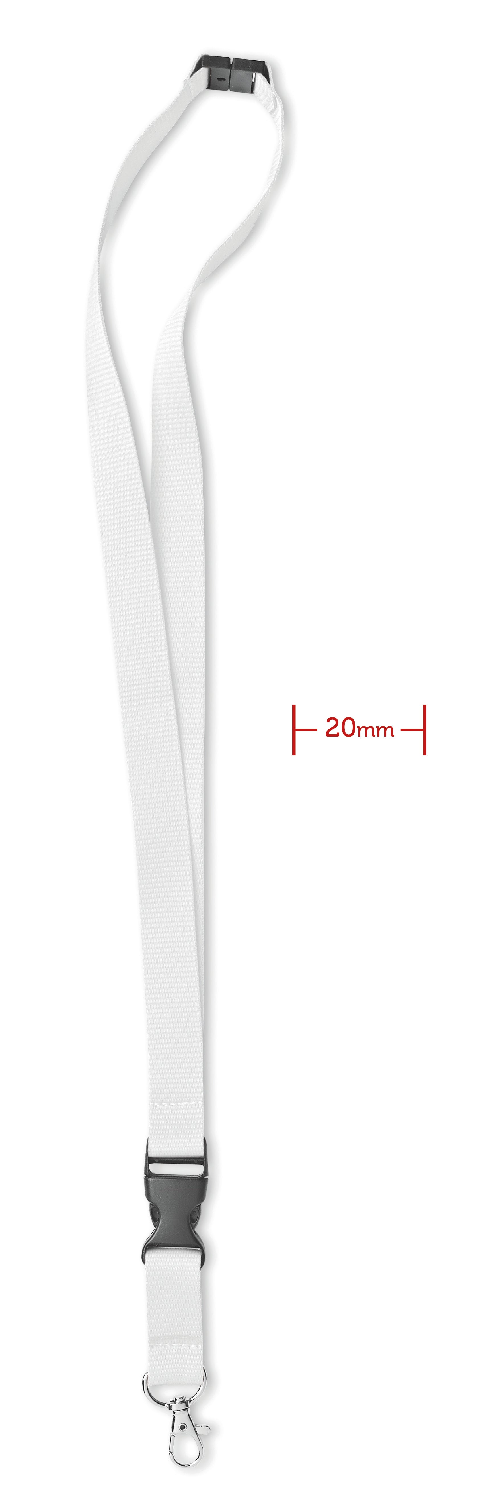 Lanyard cu agăţătoare metalică