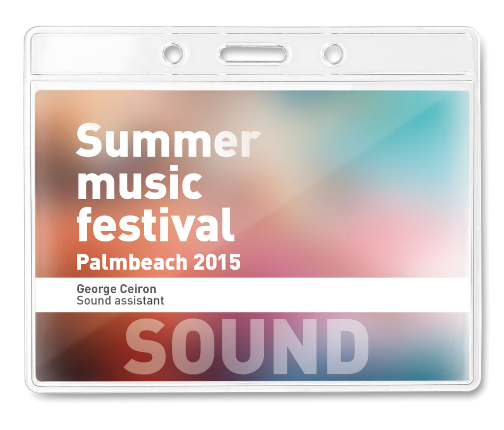 Ecuson transparent 10cmx8cm