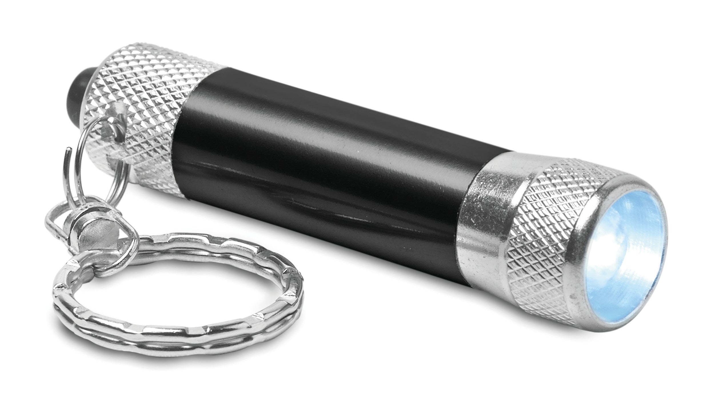 Lanternă aluminiu cu breloc