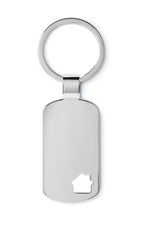 Breloc metalic cu motiv casă