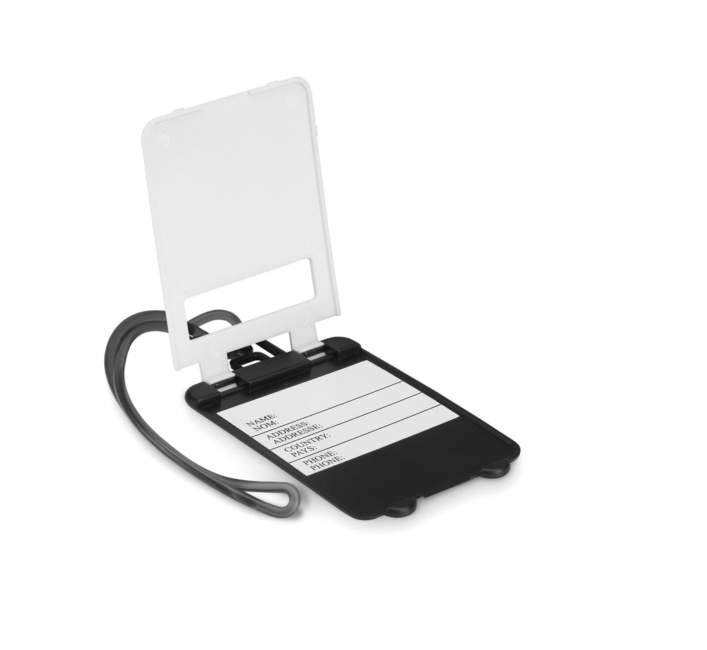 Etichetă bagaj din plastic