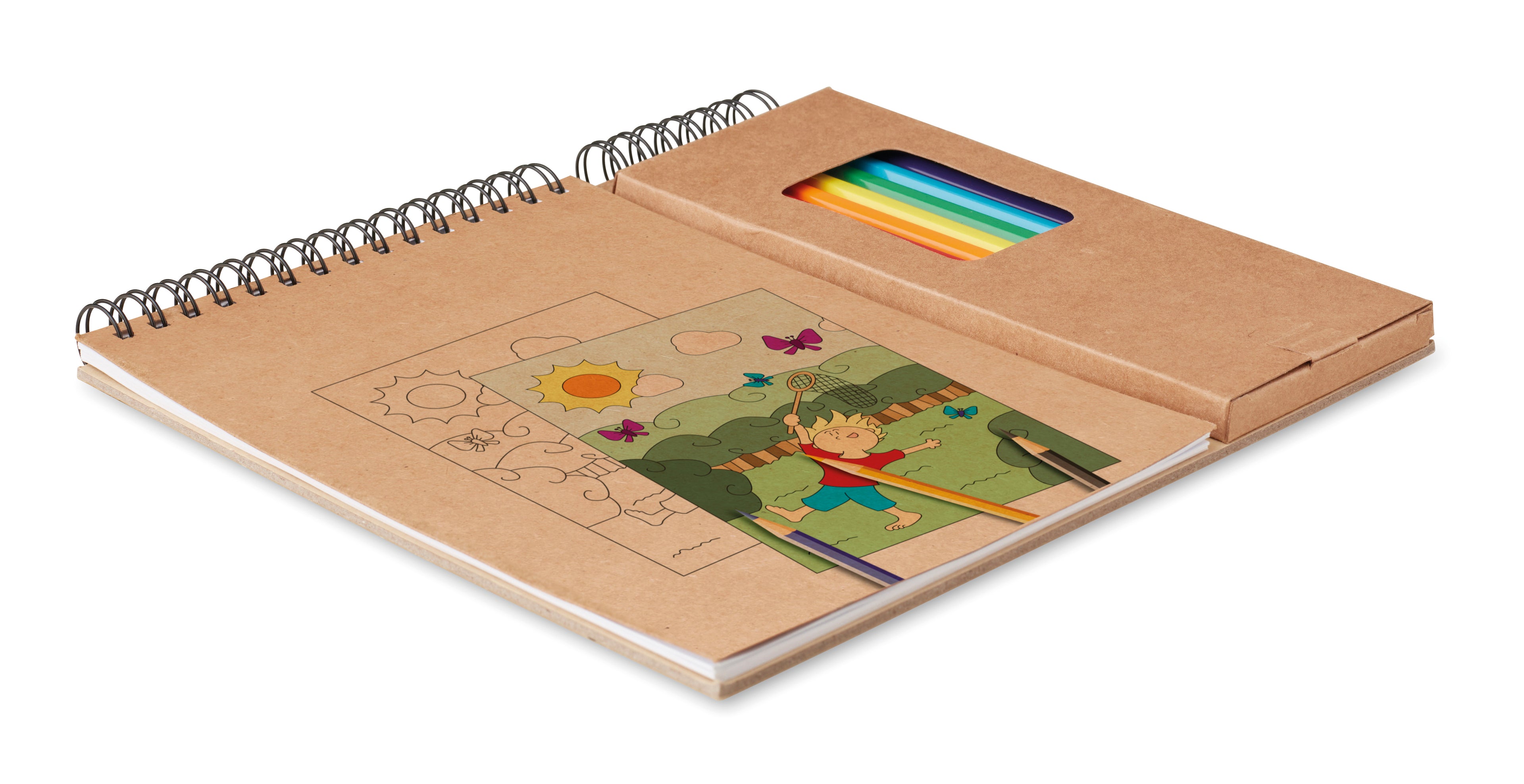 Set de desenat cu carnet