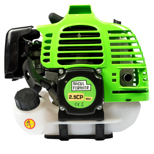 Motocositoare Micul Fermier 2.5CP, 52CC, motor benzina 2T, pornire rapida, 3 accesorii, tija 28mm