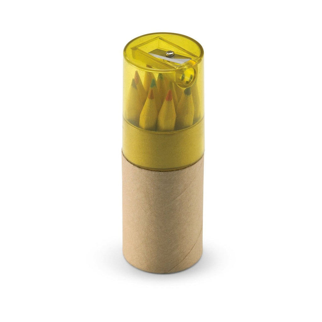 12 creioane colorate în tub