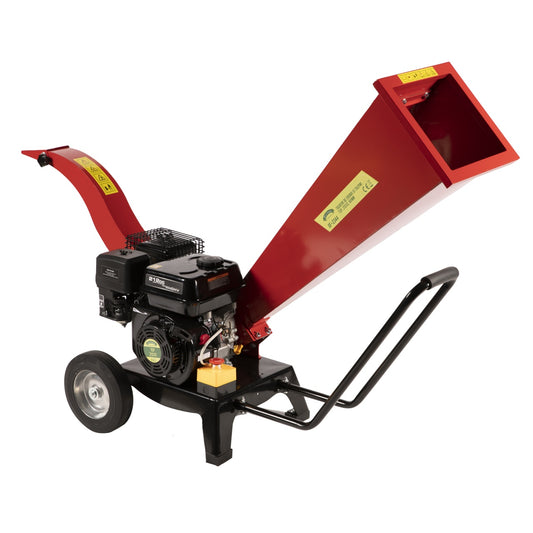 Tocator pentru crengi si vita de vie Micul Fermier, Ø60mm, motor benzina 7CP pentru rumegus