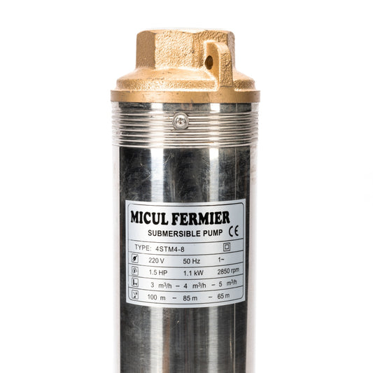 Tun lung 4STM4/8-1.1 u ALBASTRU Micul Fermier